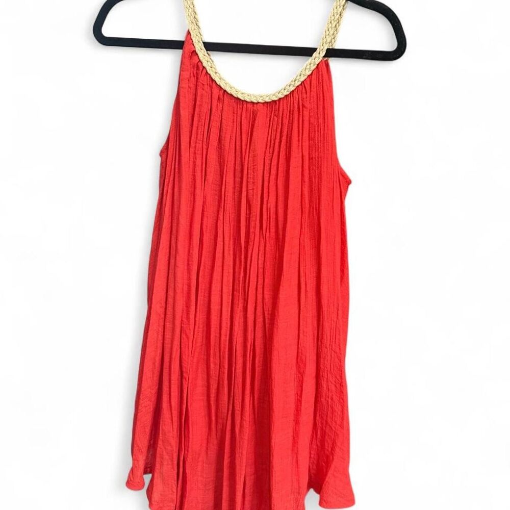 Women's Red and Orange Cover-ups